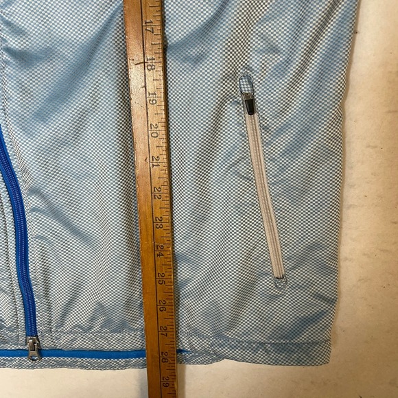 Nike Storm Fit Blue Running Jacket Lightweight Hooded Full Zip Mens‎ Large - Picture 7 of 9